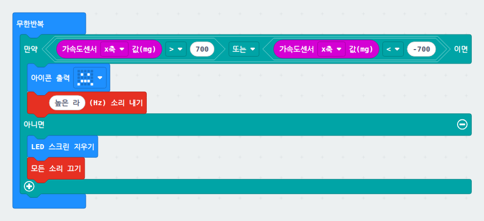 서랍 도난 경보기 블록코드